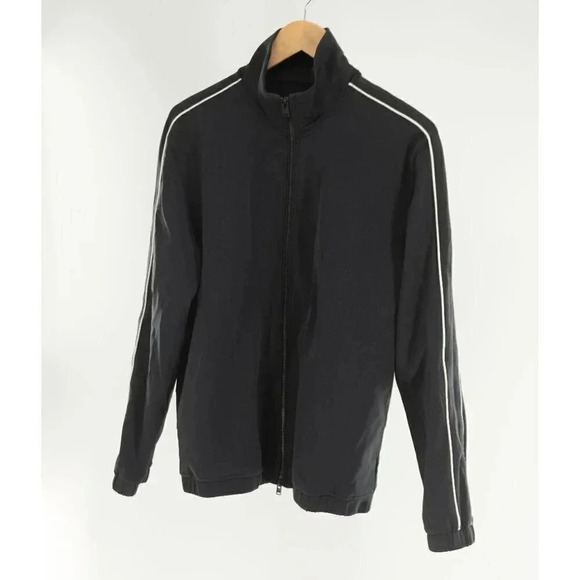 STAMPD 2K TRACK JACKET Black with white piping on sleeves | M - Picture 3 of 14